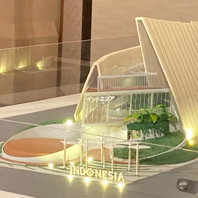 インドネシアの万博パビリオン発表 船に着想得た外観、移転先の新首都